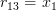 r_{13}=x_{1}